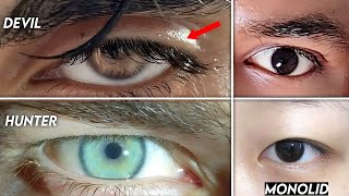 Most Attractive Eyes Shapes in The World  Most Beautiful Eyes [upl. by Hentrich28]