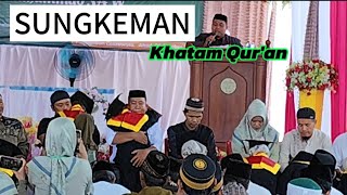 Sungkeman saat acara khatam Quran di Sulawesi Barat [upl. by Titos]