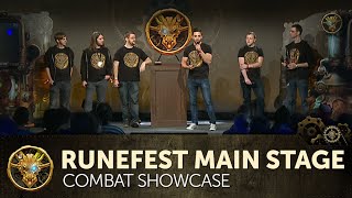 RuneScape  RuneFest 2015  Combat Showcase [upl. by Cirted]