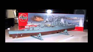 HMS Hood de Airfix [upl. by Putnem]