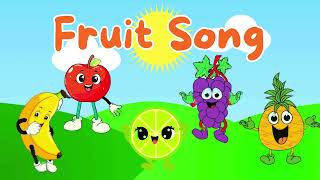 Fruit Colors Everywhere Learn Fruit Colors  Fun Song for Kids 🌈🍉🍏 [upl. by Manuela]