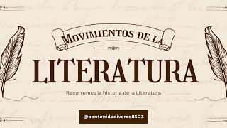 Los movimientos literarios [upl. by Rexer]