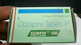 Sizopin 100 mg Tablet for schizophrenia [upl. by Tri]