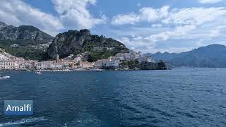 202305261 Amalfi Coast Ferry from Salerno to Positano [upl. by Yatnoed]