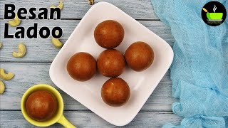 Halwai Style Besan Ladoo Recipe  Besan Ladoo Recipe  Besan Ke Laddu  Diwali Special Recipes [upl. by Adamek]