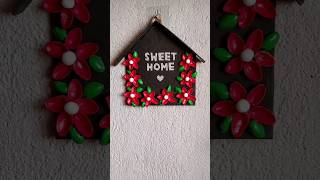 Wall Hanging Art 💒🏠pistashellart diy craft art wallhanging shorts trending viralshort [upl. by Winikka]