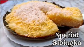 Special Bibingka in a Pan  Bibingka sa Kawali  Soft and Moist [upl. by Anallese]