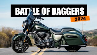 Top 10 Bagger Motorcycles in 2024 [upl. by Sirrap]