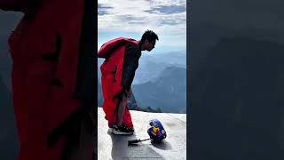 jumped with parachute from mountain shortsvideo [upl. by Buck887]