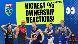 The most owned players reviewed 2023 AFL Supercoach [upl. by Ellehcam232]