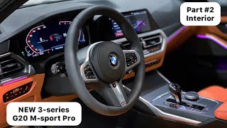 🇩🇪 Интерьер НОВОГО BMW 320d xDrive G20 Msport Pro [upl. by Olegnaed]