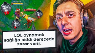 HER ŞEYİ DENEDİM AMA TAKIM SATTI  LEAGUE OF LEGENDS [upl. by Fezoj]