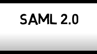 SAML 2 0 Technical Overview [upl. by Leblanc]