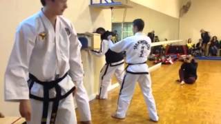 Platinum TaekwonDo Perth  Senior Black Belt Grading  Elb [upl. by Irrehc]