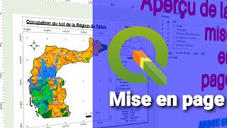 Mise en page dune Carte  Qgis [upl. by Raynata]