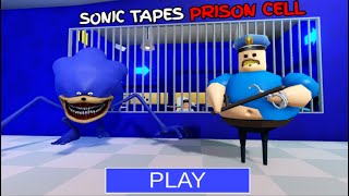 Sonic TAPES vs Police Barrys Prison Run OBBY [upl. by Jeritah]