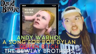 Drummer reacts to quotAndy Warholquot  quotA Song for Bob Dylanquot  quotThe Bewlay Brothersquot by David Bowie [upl. by Oibaf754]