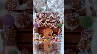 I Made A KIT KAT HOUSE  chocolate candy asmr amsrsounds christmas satisfying shorts fun [upl. by Ewen]