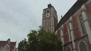 Ingolstadt  Münster zur schönen unserer lieben Frau Sonntageinläuten mit der Glocke 2 [upl. by Eila]