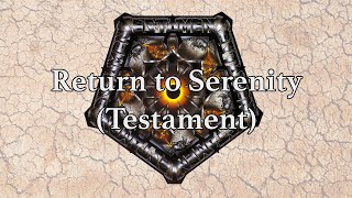 Testament  Return to Serenity English lyrics  Subs español [upl. by Anaeed]