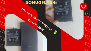 How to Replace the Battery in Your Xiaomi 4A [upl. by Haimorej]