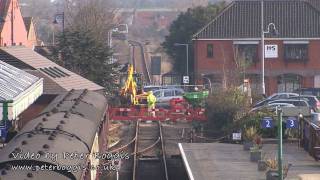 Sheringham Level Crossing  Preparing for the next phasewmv [upl. by Liag796]