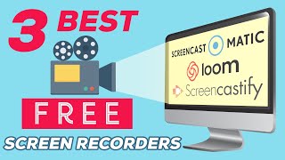 3 Free Screen Recorders for Teachers  Loom ScreencastOMatic Screencastify [upl. by Amrac]