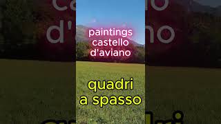 quadri a spasso quadri paintings shortsarts colori pittura natura mostre artgallery [upl. by Akemet154]