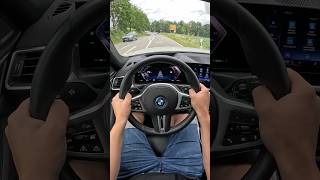 BMW i4 M50  First Acceleration with 544PS  To Much EPower [upl. by Ataeb164]