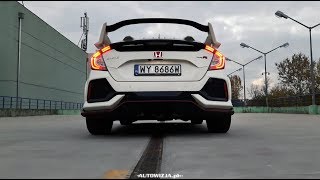 Honda Civic Type R FK8 sound exhaust sound revs start up sound interior sound [upl. by Aokek66]