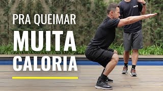 Treino para emagrecer em casa [upl. by Annam]