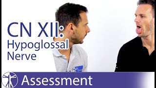 Cranial Nerve 12 Examination  Hypoglossal Nerve Assessment for Physiotherapists [upl. by Lavona]