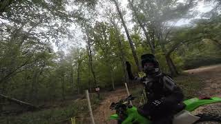 A Day DurhamTownATV Part 1 Single Track dirtbike speed yamaha [upl. by Rochell559]