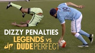 DIZZY PENALTIES  Manchester City Legends v Dude Perfect [upl. by Baryram]