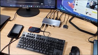 Anker KVM Switch Dual 4K for Dual Laptops Use Same Keyboard Mouse and Monitors for 2 Laptops [upl. by Lleynad515]