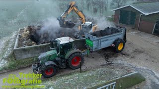 Bol  Mest strooien  Spreading manure  Mist streuen  2024 [upl. by Lesslie]