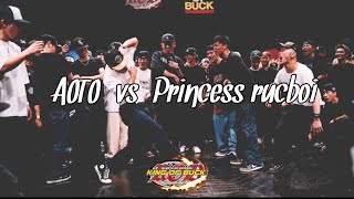 AOTO vs Princess Rucboi  KING OF BUCK 15 WEST QUALIFIER [upl. by Elyad]