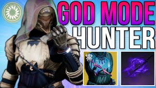 The PERFECT Void HUNTER BUILD is FINALLY Here BEST End Game GYRFALCONS HAUBERK Build Destiny 2 [upl. by Ji156]