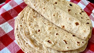 TORTILLAS DE HARINA INTEGRAL TIPS para que queden SUAVES [upl. by Darcee]