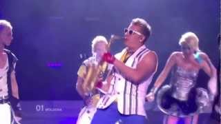 Moldova Eurovision 2010 saxophone guy HD Sax guy [upl. by Kresic]