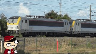 HLE 18 met verschillende treinsamenstellingen  NMBS  SNCB [upl. by Niobe]