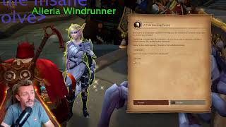 A light in the dark quest location alleria windrunner in the war within [upl. by Irrehs]