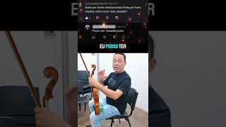 Essa é a Forma Correta de tocar violino sentadoa violino aprenderviolino aprenderviolinonline [upl. by Sundin]