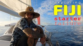 A Failed Starter Changes My Plans in Fiji  Engine Trouble in Paradise [upl. by Rakia]