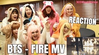 Reaction BTS 방탄소년단  FIRE MV 불타오르네 [upl. by Alejna195]