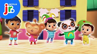 Punchinello Silly Song SingAlong 🎺 Little Baby Bum Music Time  Netflix Jr [upl. by Hildagarde823]