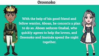 Oroonoko  Aphra Ben Summary in English [upl. by Avrom]