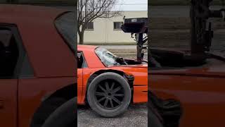 Trying to pull a 53’ car trailer with my donked Honda swapped Camaro on 24s [upl. by Tosch]