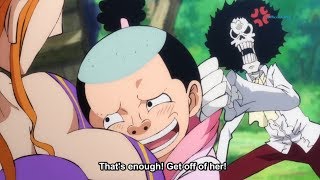 Luffy finally meets Nami and the others in Wano Kuni [upl. by Beatrisa]