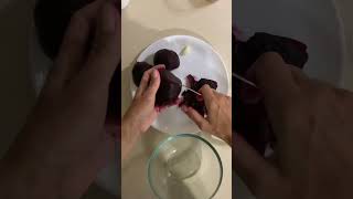 Beetroot saladHomemade salad food cooking recipe [upl. by Nosreh]